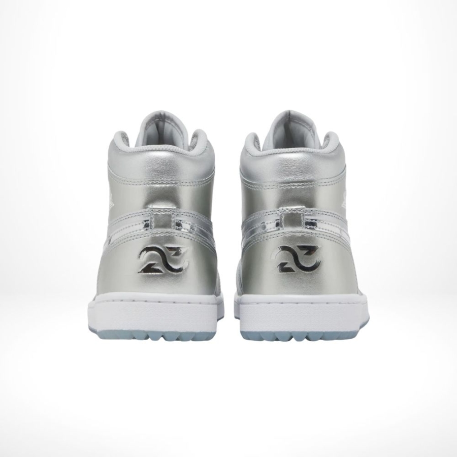 Rear view of the Air Jordan 1