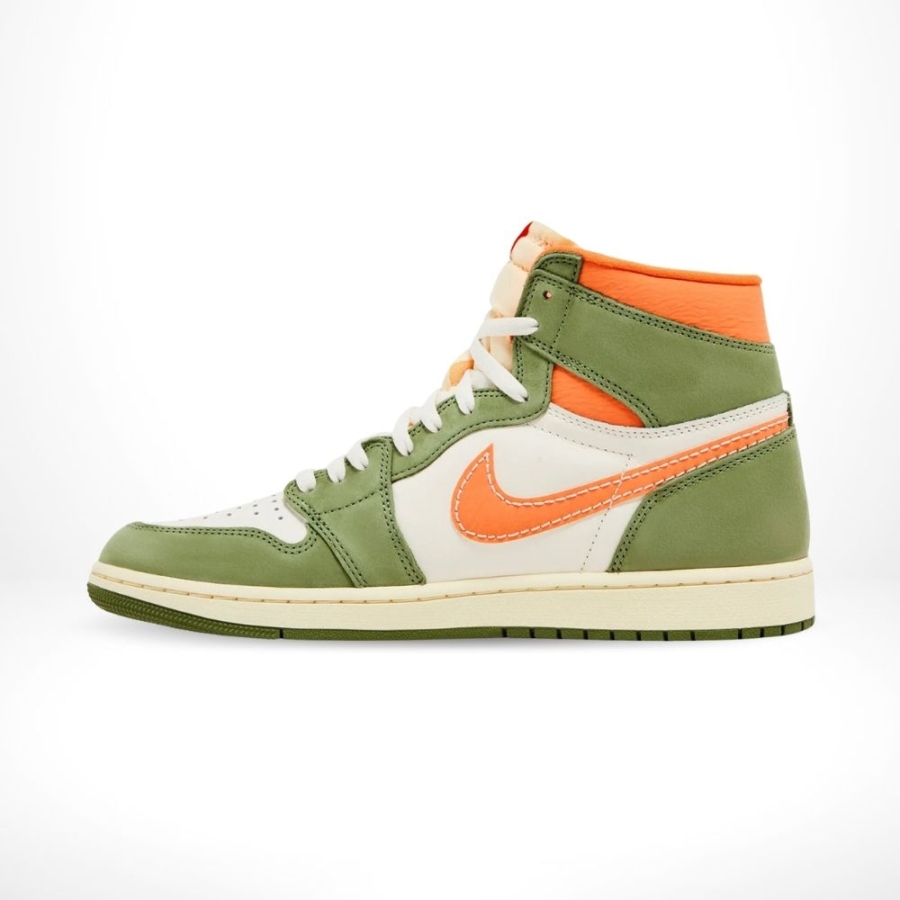 Medial side view of the Air Jordan 1