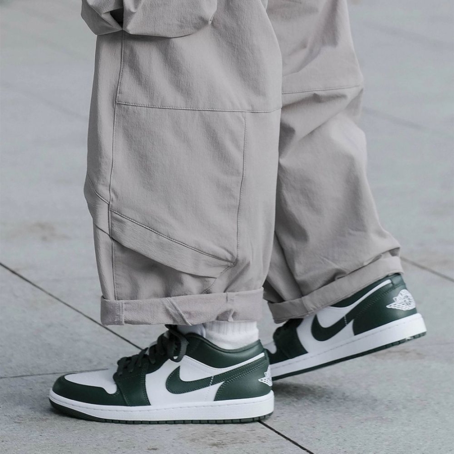 On-foot of the Air Jordan 1