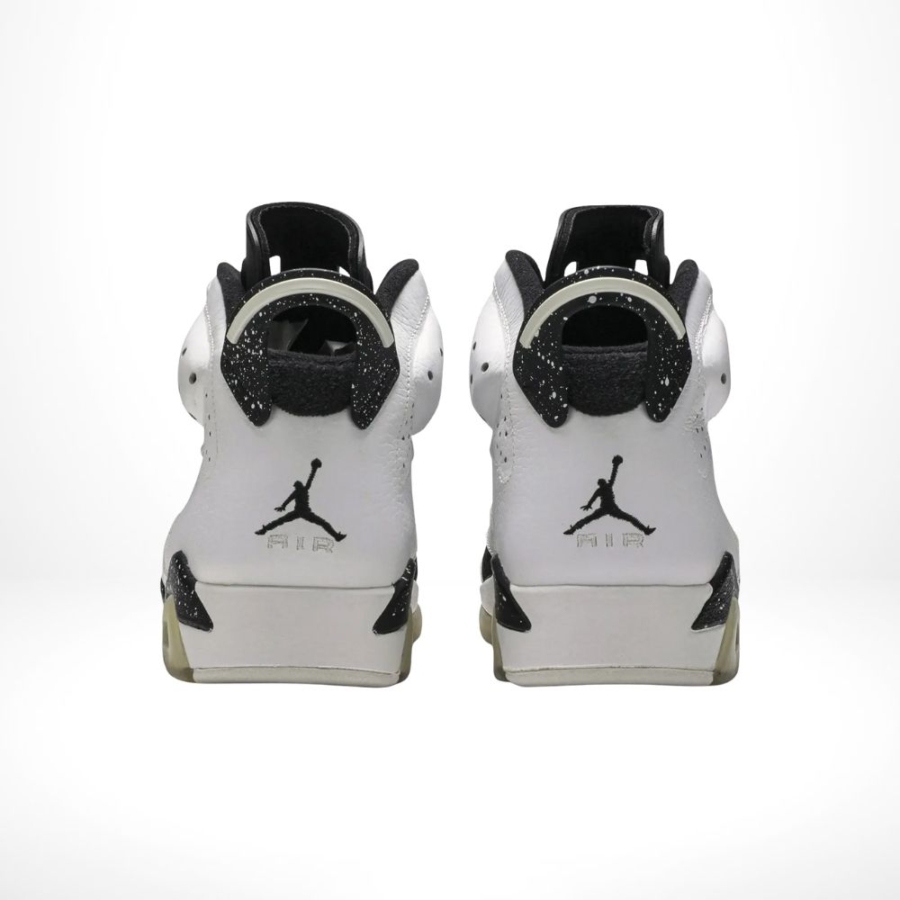 Rear view of the Air Jordan 6