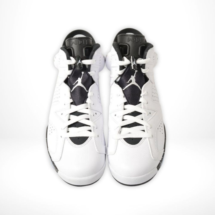Top-down view of the Air Jordan 6