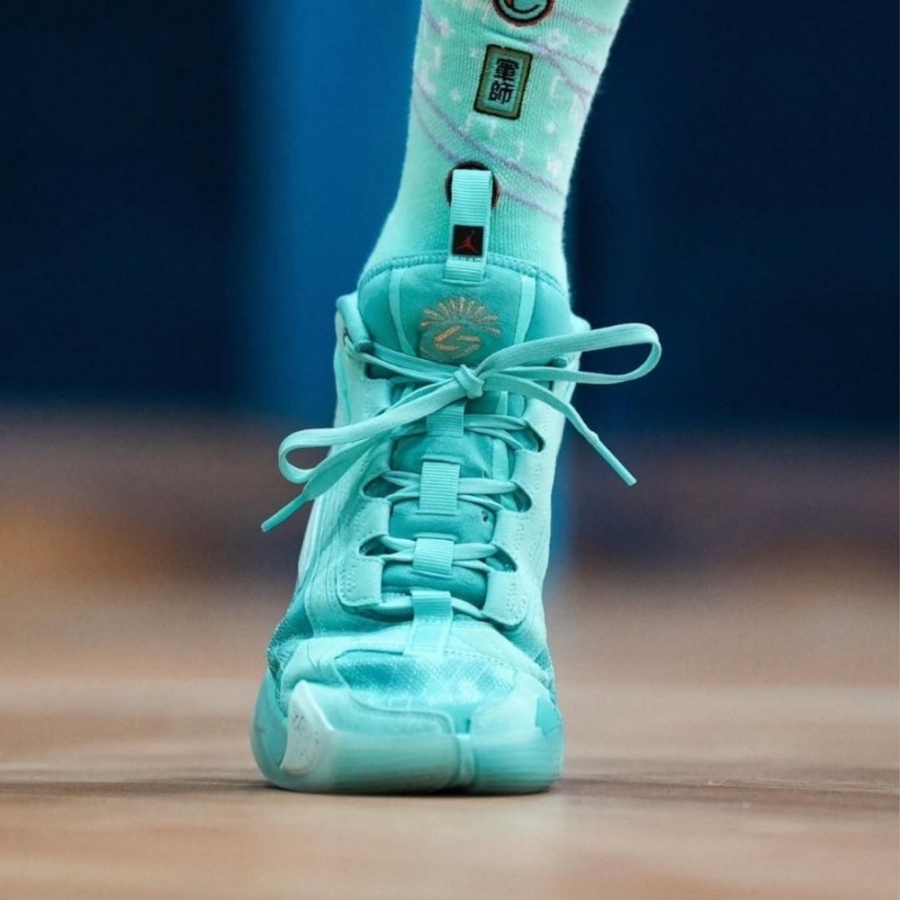 On-foot of the Air Jordan Luka 2