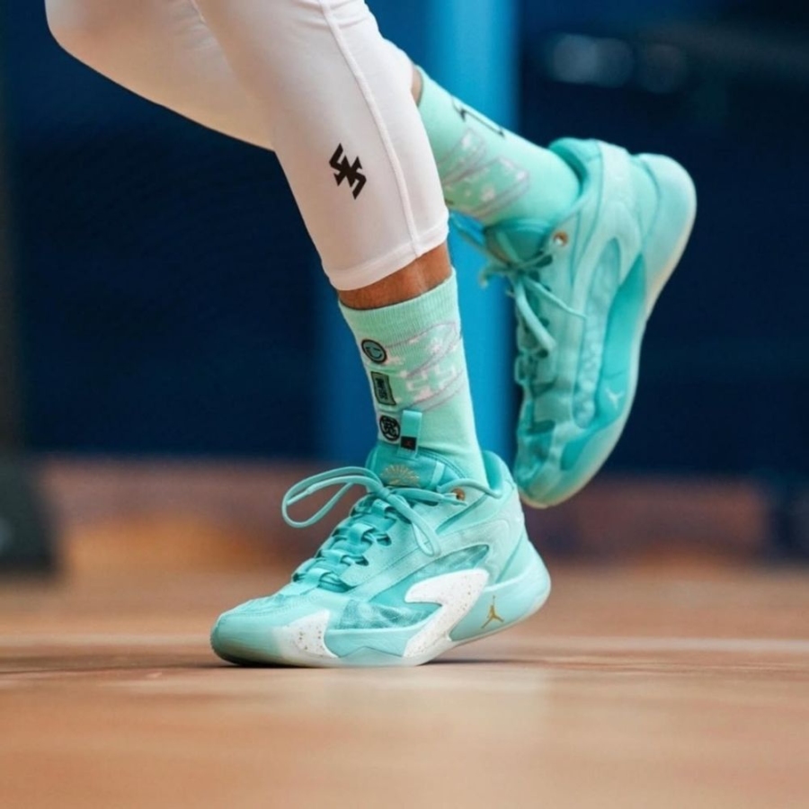 On-foot of the Air Jordan Luka 2
