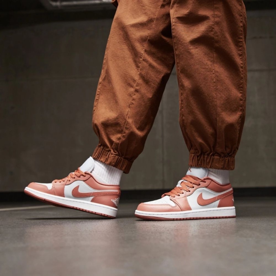 On-foot of the Air Jordan 1