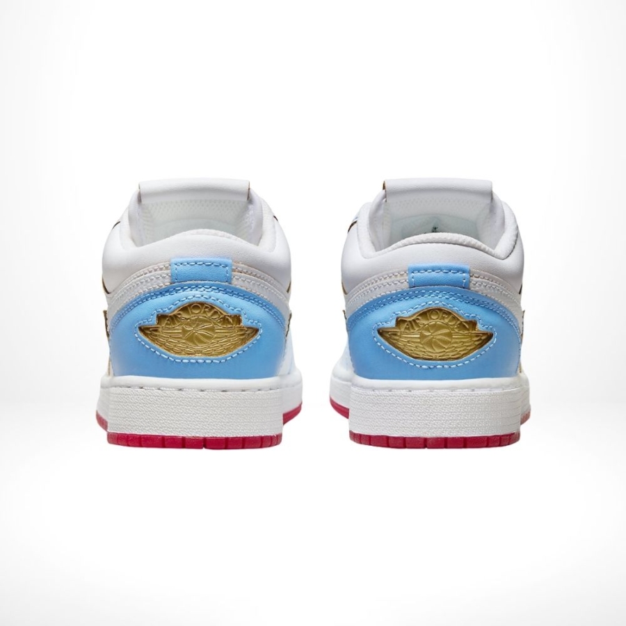 Rear view of the Air Jordan 1