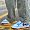 On-foot of the Air Jordan 1