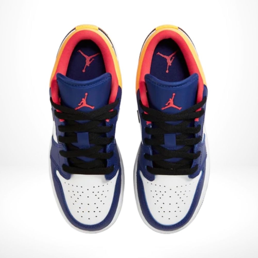 Top-down view of the Air Jordan 1
