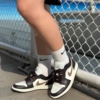On-foot of the Air Jordan 1