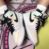 On-foot of the Air Jordan 1