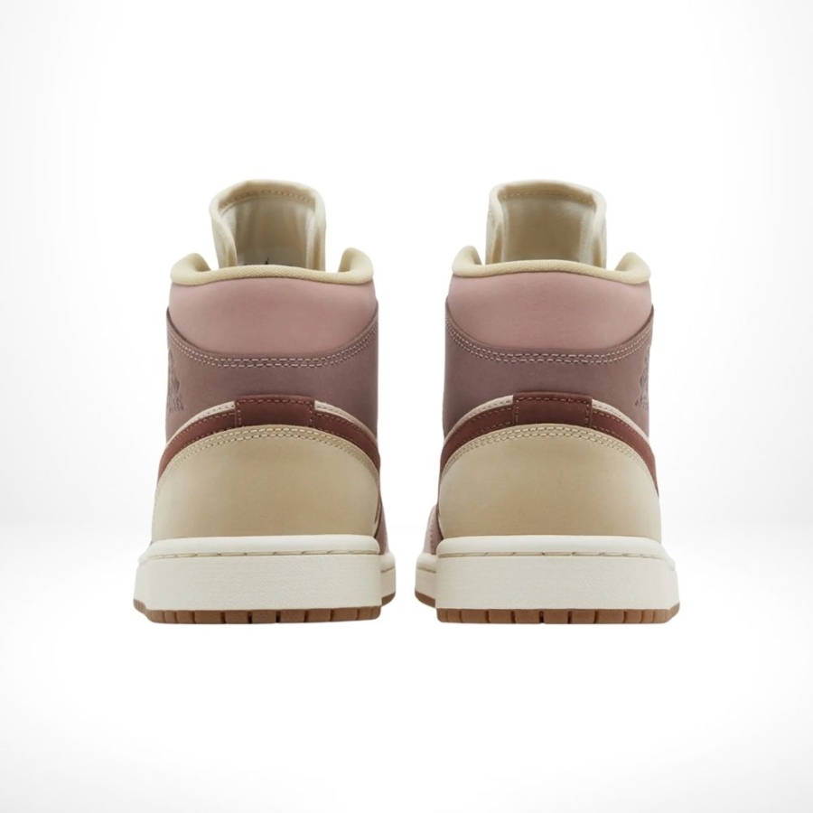 Rear view of the Air Jordan 1