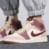 On-foot of the Air Jordan 1