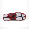 Bottom view of the Air Jordan 13