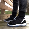 On-foot of the Air Jordan 11