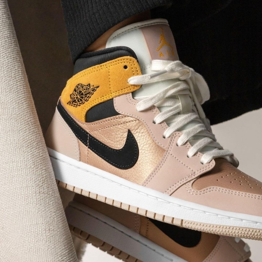 On-foot of the Air Jordan 1