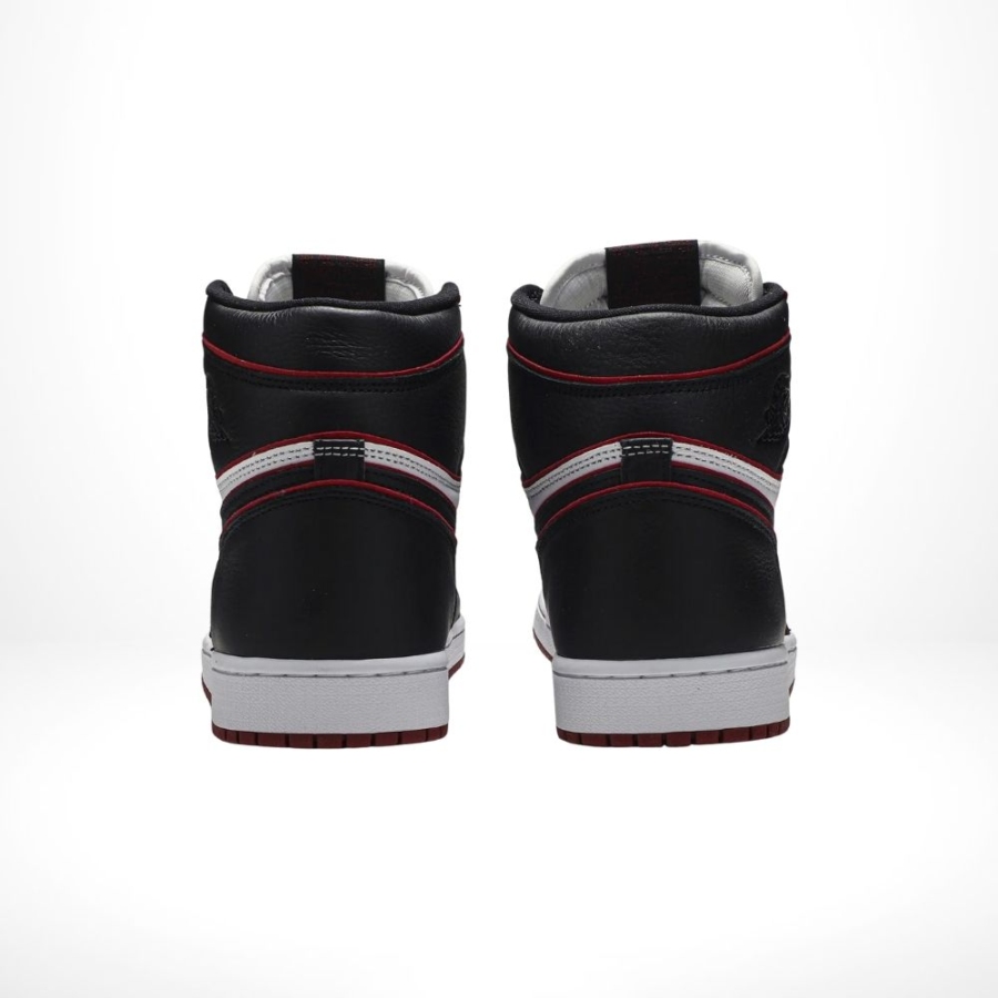 Rear view of the Air Jordan 1