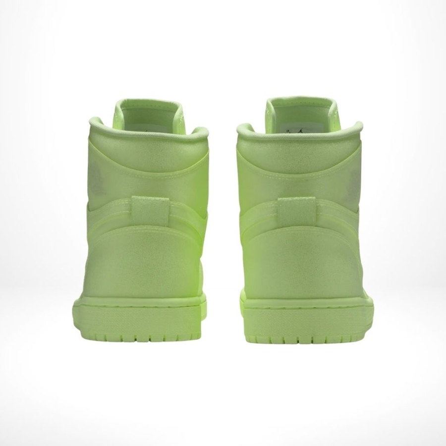 Rear view of the Air Jordan 1