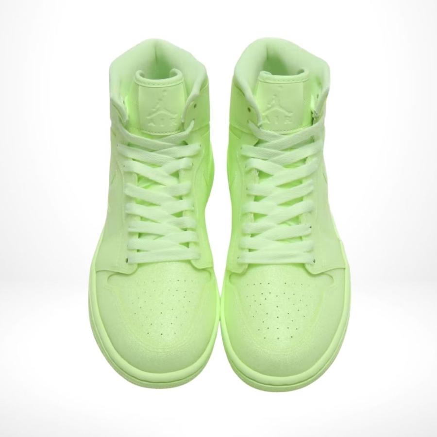 Top-down view of the Air Jordan 1