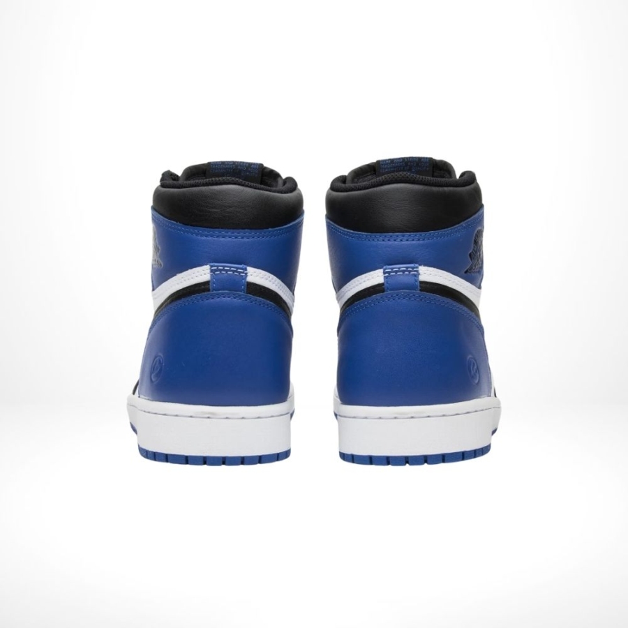 Rear view of the Air Jordan 1