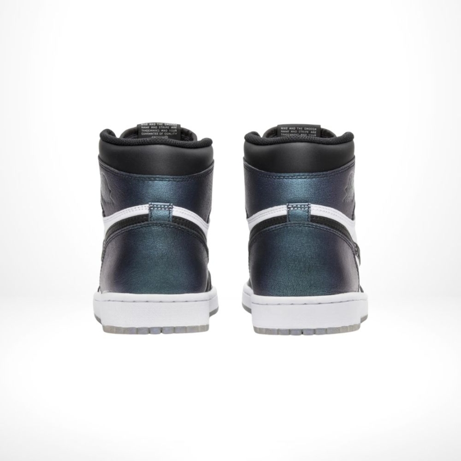 Rear view of the Air Jordan 1