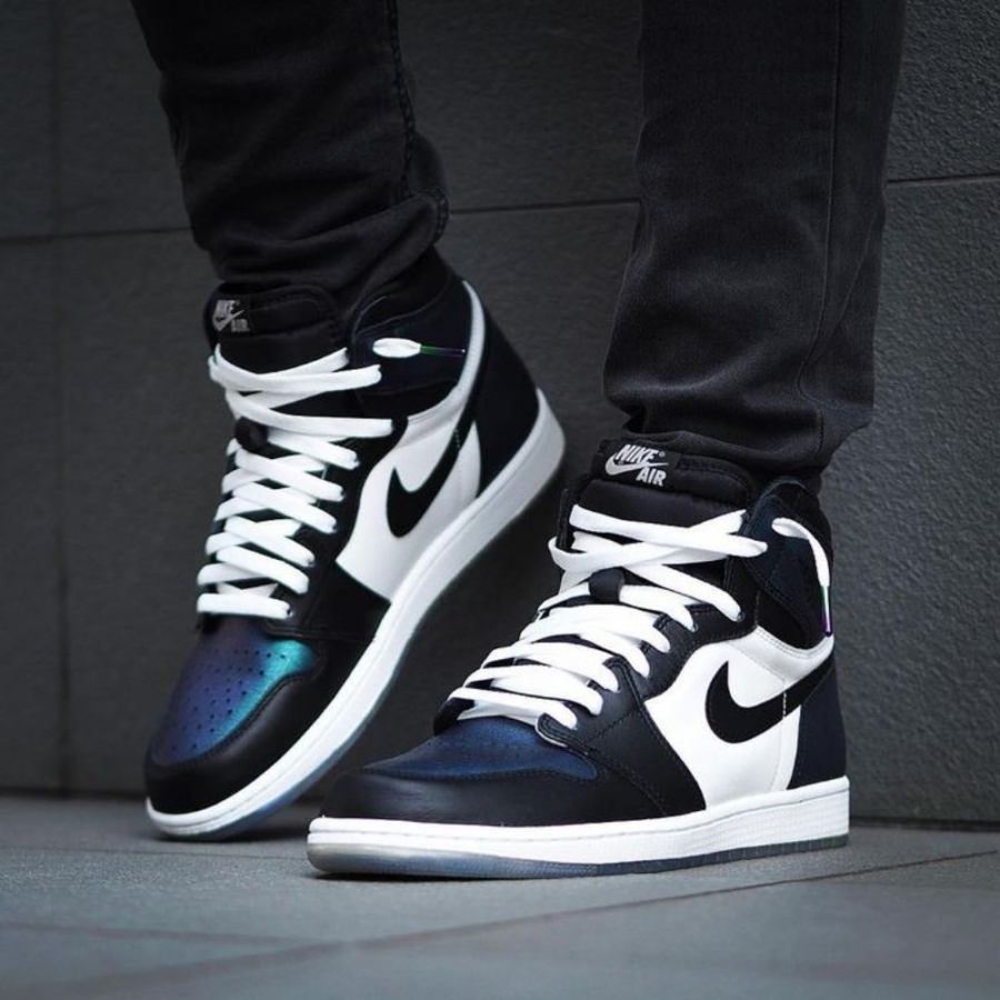 Real-life product of the Air Jordan 1