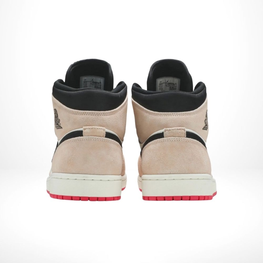 Rear view of the Air Jordan 1