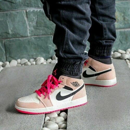 On-foot of the Air Jordan 1