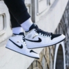 On-foot of the Air Jordan 1