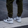 On-foot of the Air Jordan 1