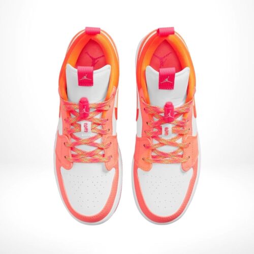 Top-down view of the Air Jordan 1