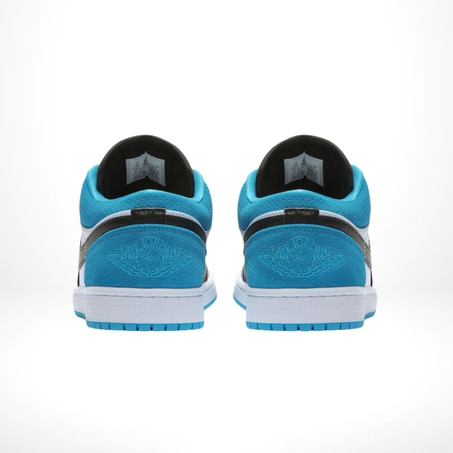 Rear view of the Air Jordan 1
