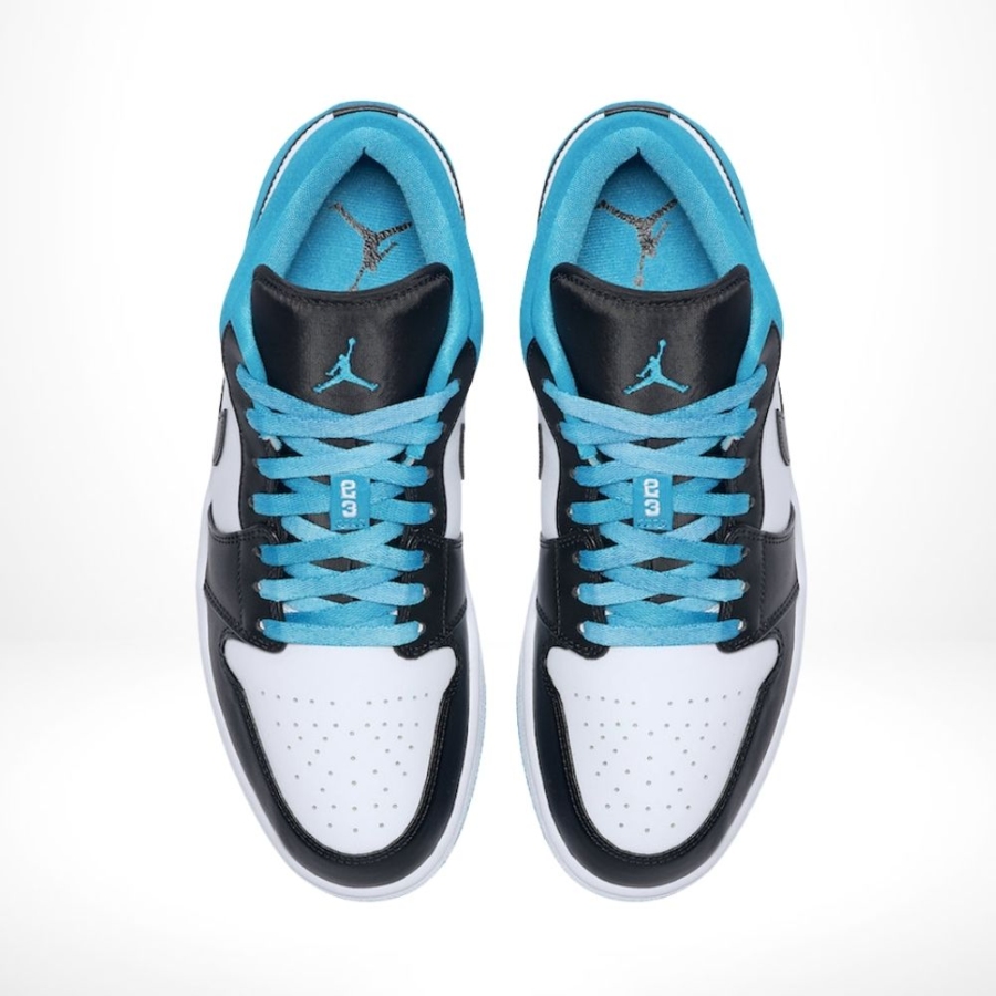 Top-down view of the Air Jordan 1