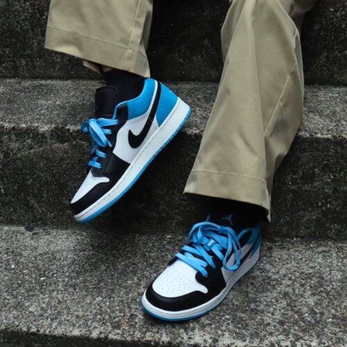 On-foot of the Air Jordan 1