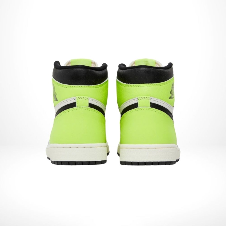 Rear view of the Air Jordan 1