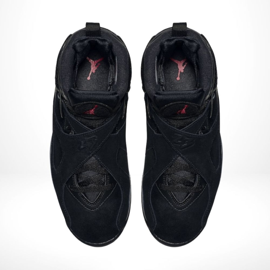 Top-down view of the Air Jordan 8
