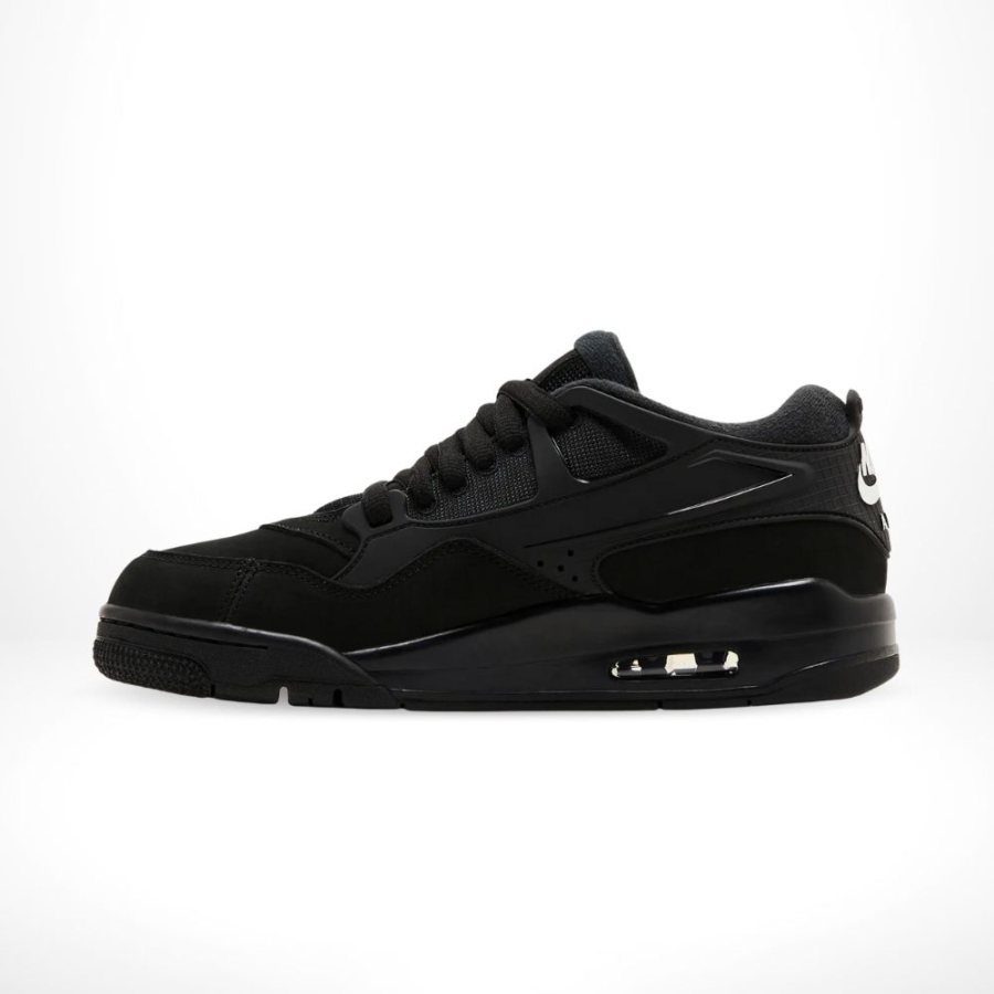 Medial side view of the Air Jordan 4
