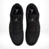Top-down view of the Air Jordan 4