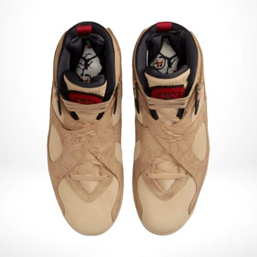 Top-down view of the Air Jordan 8