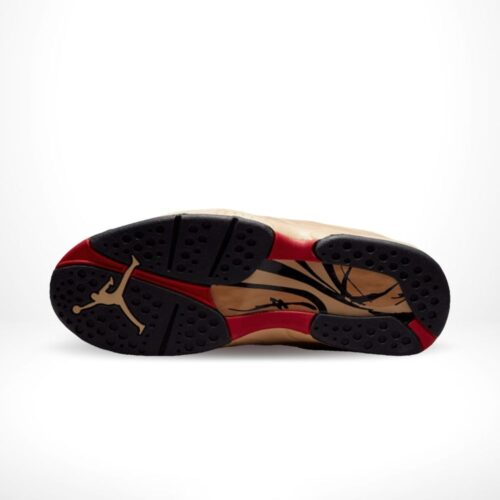 Bottom view of the Air Jordan 8