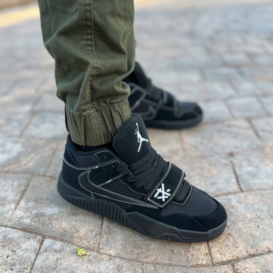 On-foot of the Air Jordan Jumpman Jack
