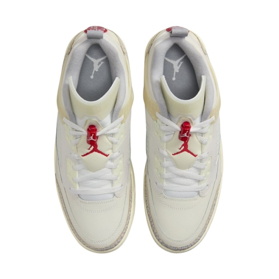 Top-down view of the Air Jordan