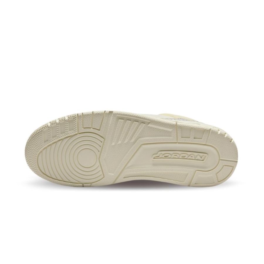 Bottom view of the Air Jordan