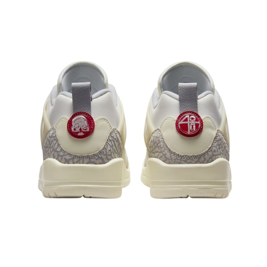 Rear view of the Air Jordan