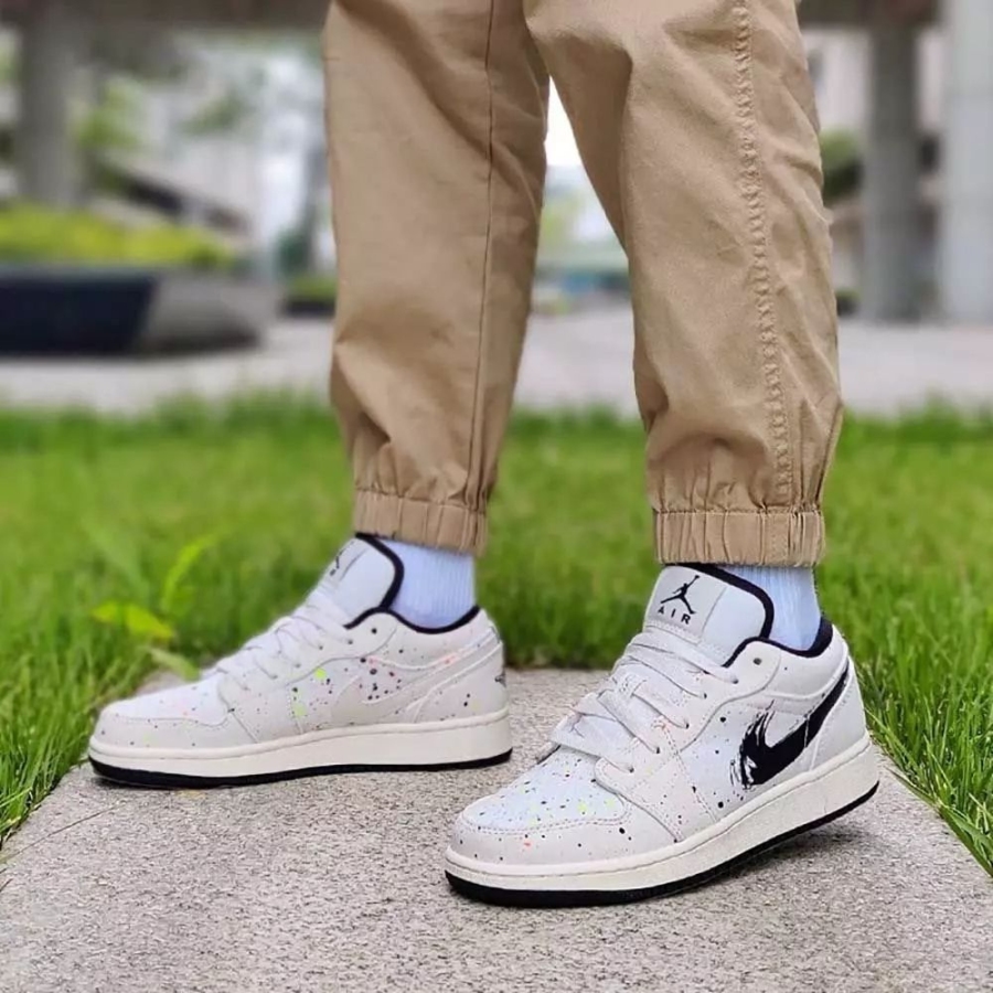 On-foot of the Air Jordan 1