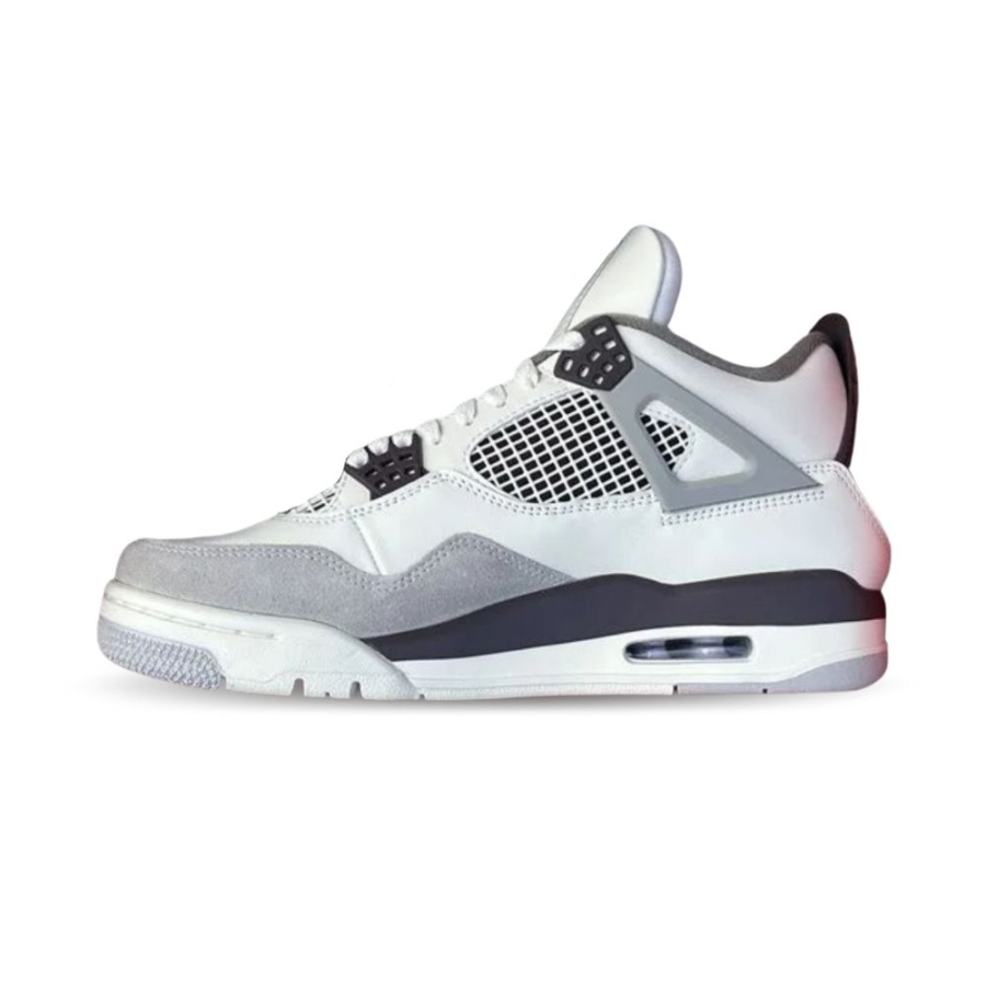 Medial side view of the Air Jordan 4