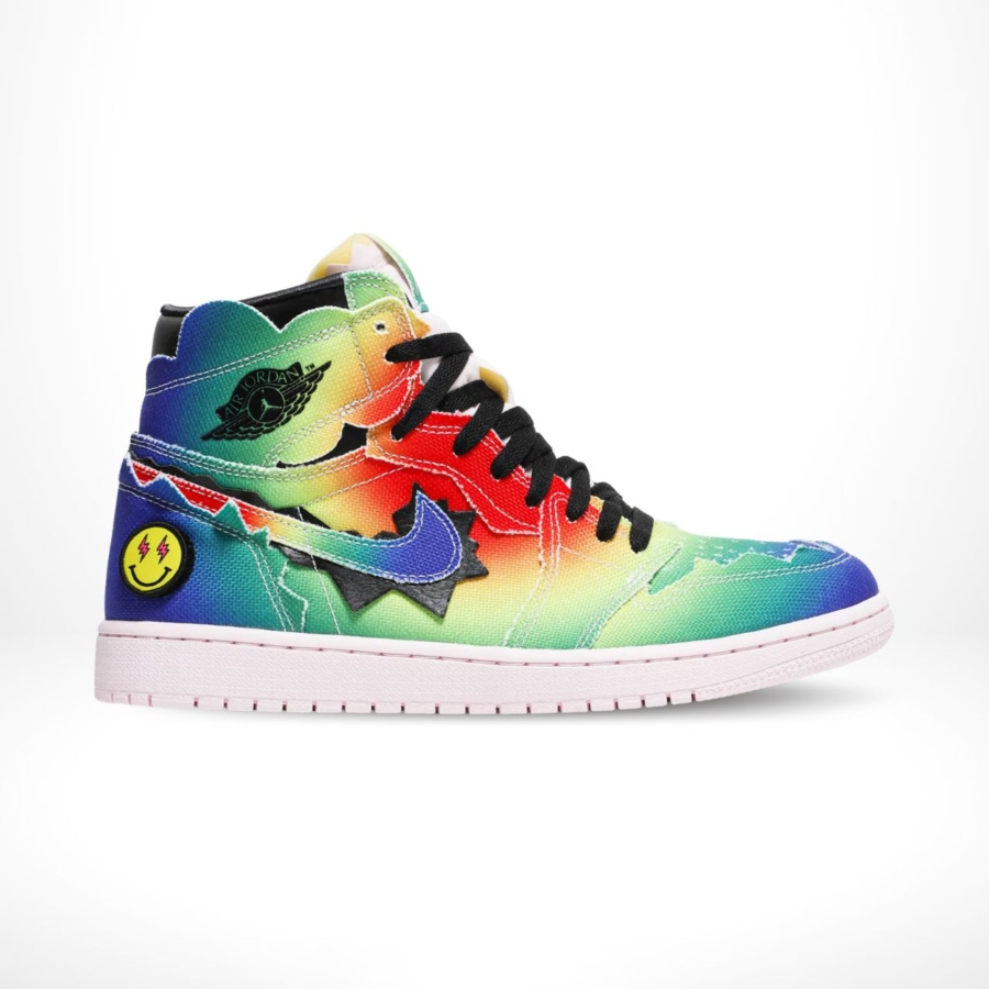 Side view of the Air Jordan 1