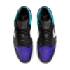 Top-down view of the Air Jordan 1