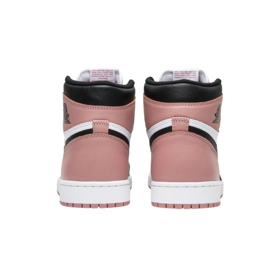 Rear view of the Air Jordan 1