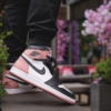 On-foot of the Air Jordan 1