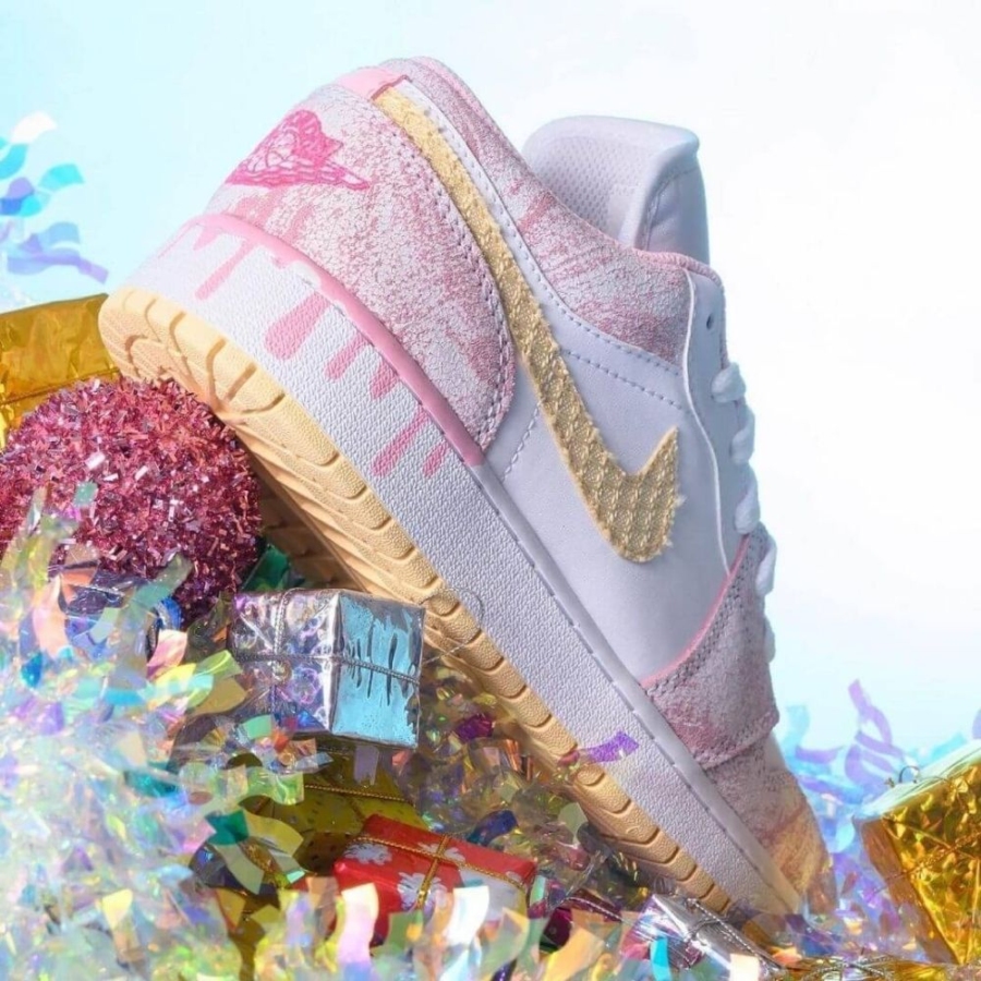 Real-life product of the Air Jordan 1