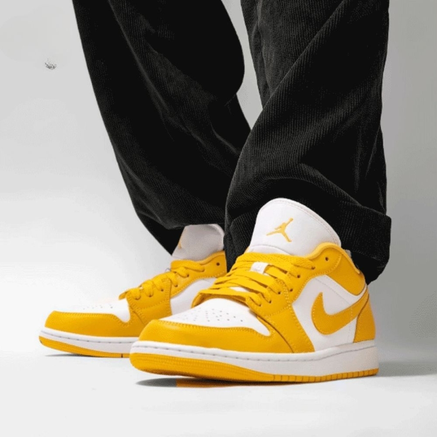 On-foot of the Air Jordan 1